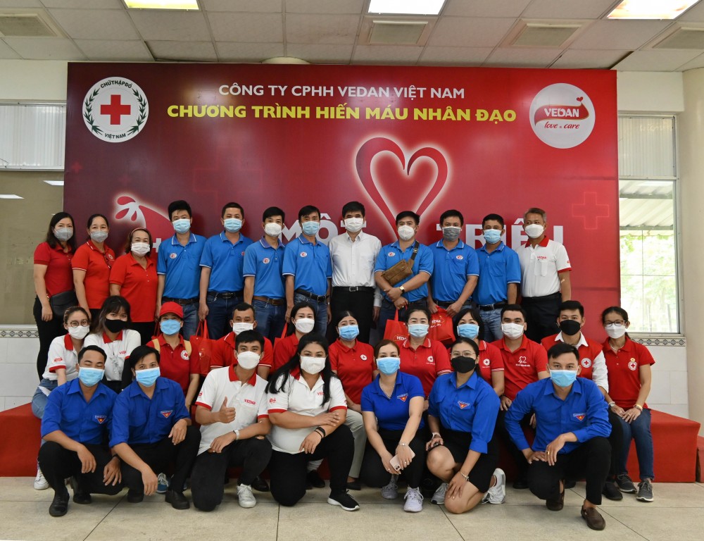 Vedan Việt Nam tiếp tục chương trình hiến máu nhân đạo