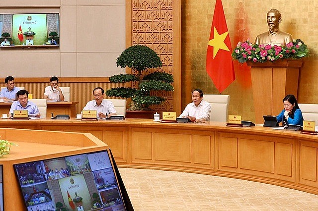 Phó Thủ tướng Lê Văn Thành chủ trì cuộc họp trực tuyến Ban chỉ đạo của Chính phủ triển khai thực hiện Dự án xây dựng công trình đường bộ cao tốc Bắc-Nam phía Đông