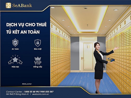 Ngân hàng TMCP Đông Nam Á (SeABank) triển khai dịch vụ cho thuê két an toàn