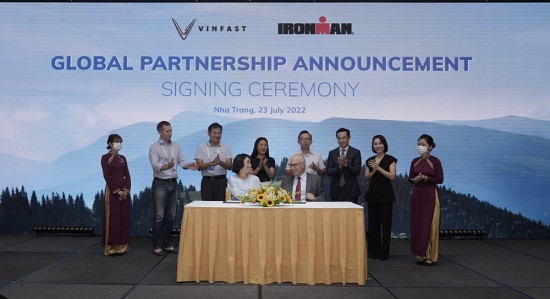 Công ty VinFast và Tập đoàn IRONMAN công bố hợp tác toàn cầu