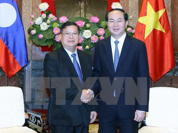 Tăng cường quan hệ hữu nghị truyền thống, đoàn kết đặc biệt Việt-Lào