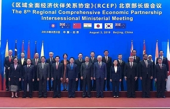 Hội nghị Bộ trưởng RCEP giữa kỳ lần thứ 8 tuyên bố hoàn tất 7 chương và 3 phụ lục