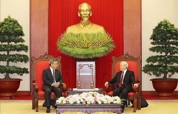 Tổng Bí thư Nguyễn Phú Trọng tiếp Phó Thủ tướng Trung Quốc và Tổng thống Indonesia