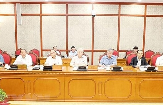 Bộ Chính trị họp về các đề án chuẩn bị trình Hội nghị TW 8 khóa XII