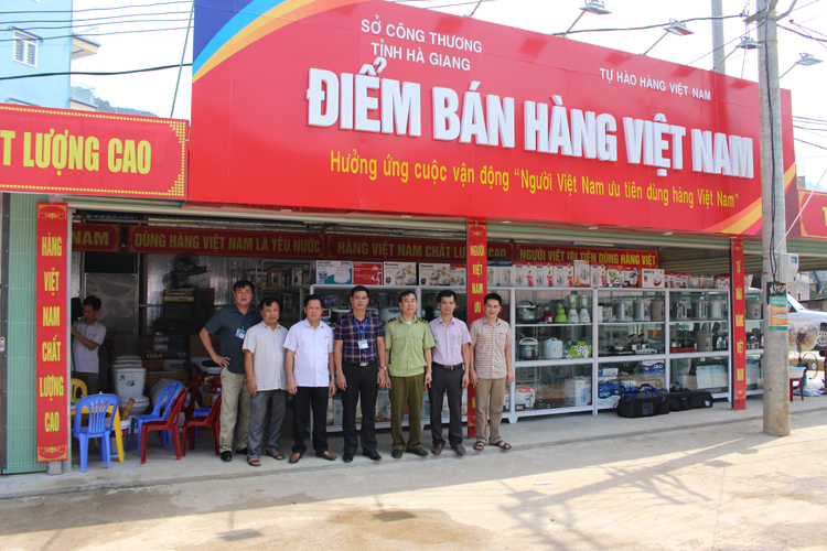 Tích cực xây dựng điểm bán hàng Việt