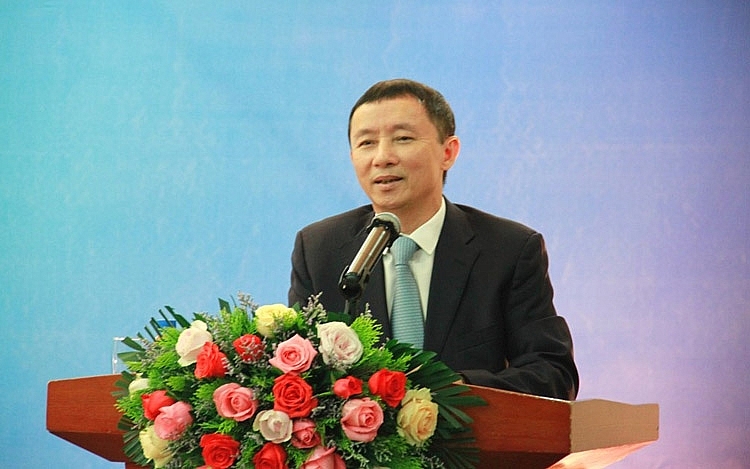 Ông Hồ Công Kỳ, Chủ tịch HĐQT PV Power phát biểu tại lễ ký.