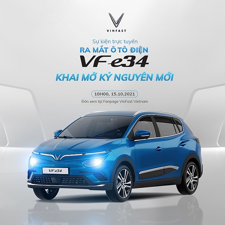 Đếm ngược chờ đón sự kiện ra mắt chính thức VinFast VF e34 – mẫu ô tô điện đầu tiên của Việt Nam