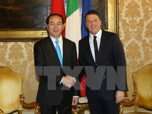 Việt Nam-Italia phấn đấu nâng kim ngạch hai chiều lên 6 tỷ USD