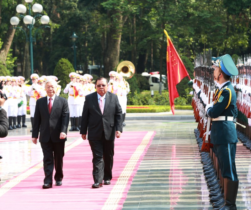 Gìn giữ, thúc đẩy quan hệ đặc biệt Việt Nam-Lào