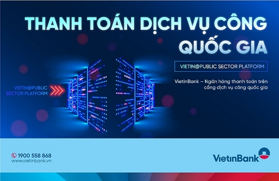 VietinBank góp phần đẩy mạnh thanh toán trực tuyến trên Cổng Dịch vụ công Quốc gia