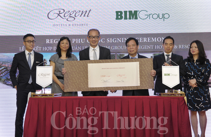 Regent và BIM Group ký hợp đồng quản lý Dự án Regent Phú Quốc