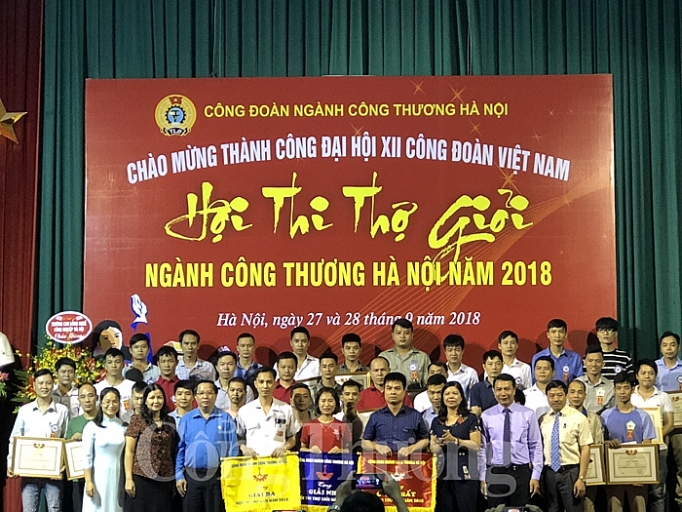 60 thi sinh tham du hoi thi tho gioi nganh cong thuong ha noi nam 2018