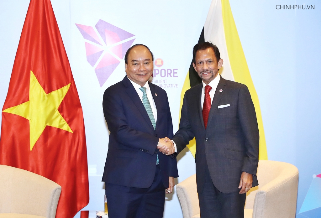 Ngày 26/3, Quốc vương Brunei thăm cấp Nhà nước tới Việt Nam