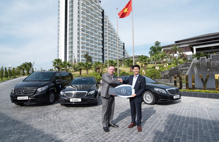 Mercedes-Benz Việt Nam bàn giao 16 xe cho Duyên Hà Resort