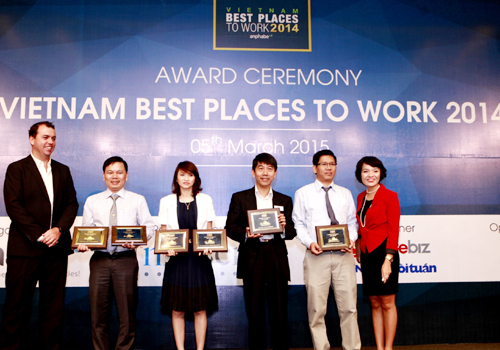 Vinamilk đứng thứ 2 trong Top 100 nơi làm việc tốt nhất Việt Nam