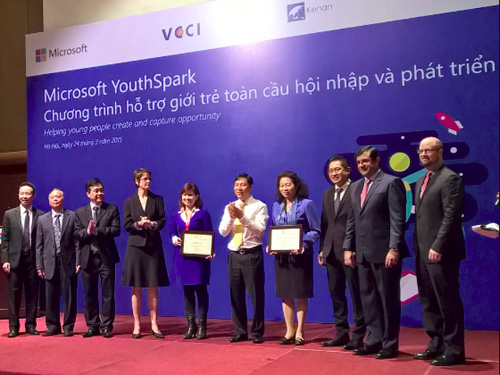 3 triệu USD cho chương trình YouthSpark tại Việt Nam
