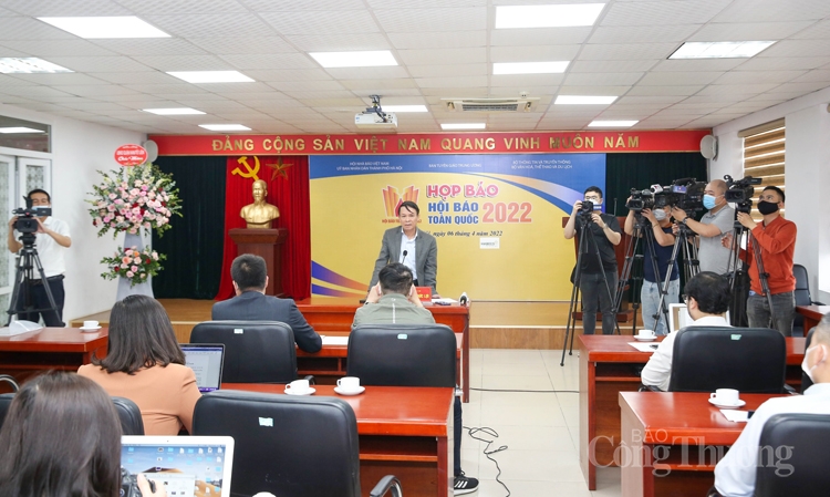 Hội Báo toàn quốc 2022 sẽ khai mạc vào ngày 13/4/2022 tại Hà Nội