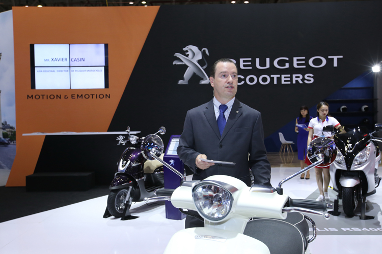 Việt Nam - thị trường trọng điểm của Peugeot Motocycles