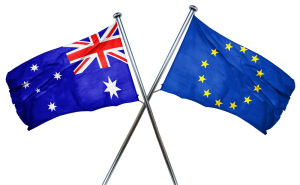 EU và Australia khởi động đàm phán Hiệp định Thương mại tự do