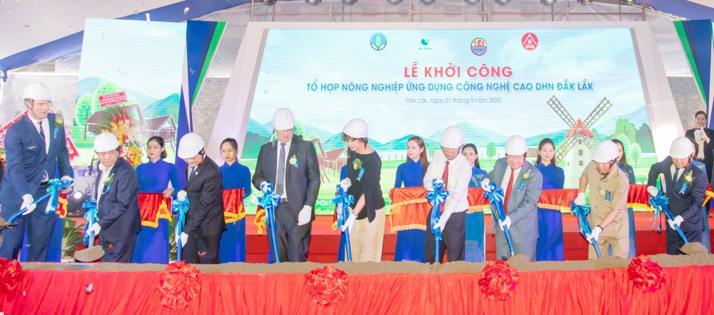 Đắk Lắk: Khởi công dự án nông nghiệp ứng dụng công nghệ cao có nguồn vốn đầu tư lớn nhất
