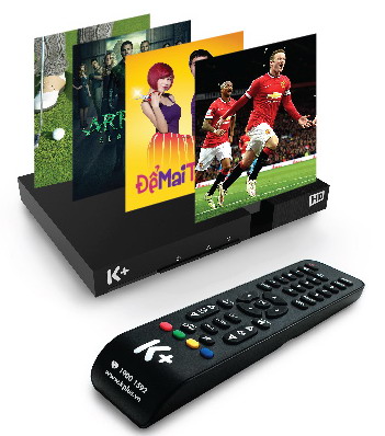 K+ ra mắt đầu thu HD thế hệ mới công nghệ châu Âu