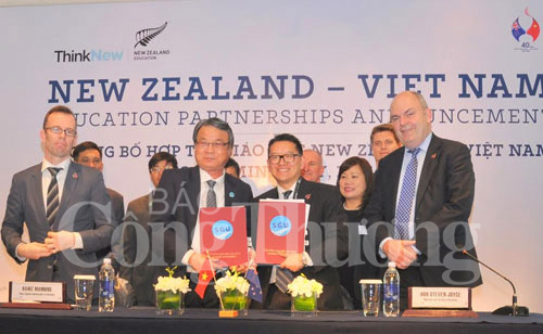 Việt Nam và New Zealand ký kết nhiều thỏa thuận hợp tác giáo dục