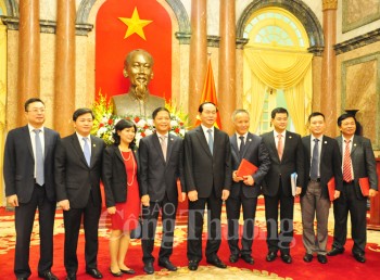 Chủ tịch nước Trần Đại Quang: “Các doanh nghiệp cần bám sát mục tiêu giá trị của Chương trình Thương hiệu Quốc gia”
