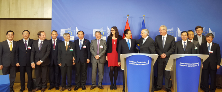 FTA Việt Nam - EU chính thức hoàn tất đàm phán