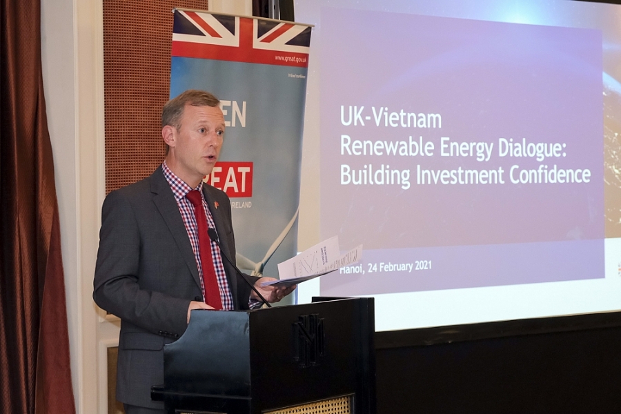 Nhiều cơ hội hợp tác năng lượng tái tạo giữa Việt Nam – Vương quốc Anh