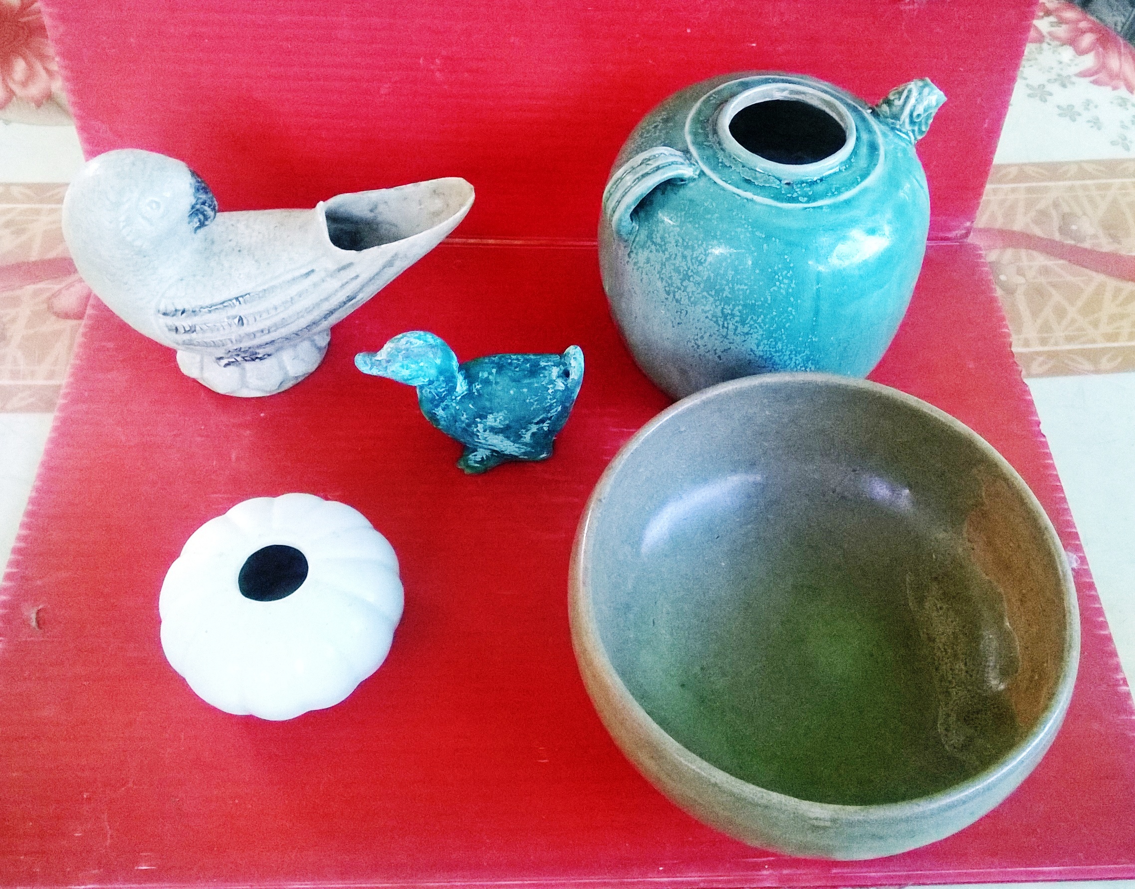 Nhóm cổ vật được phát hiện tại địa bàn huyện Nghi Xuân