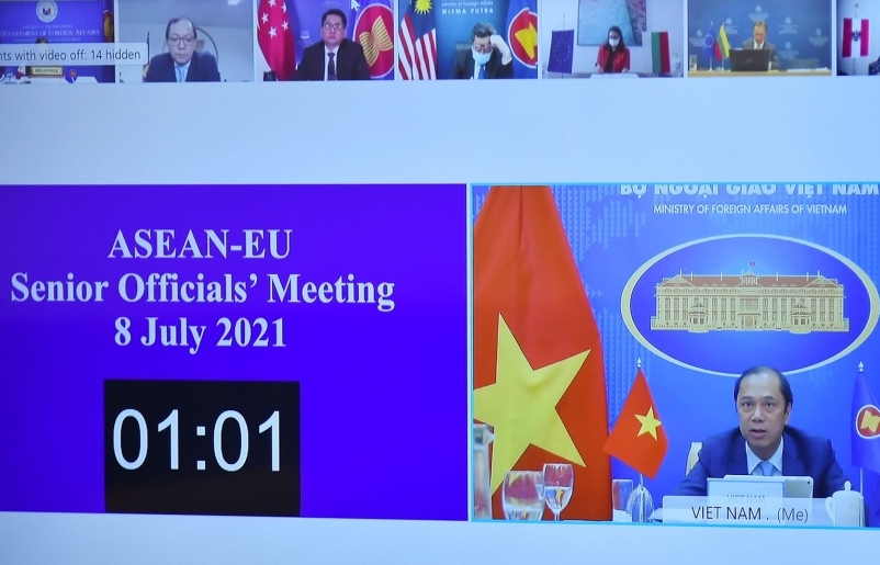 ASEAN - EU phối hợp đẩy lùi dịch, phục hồi toàn diện, bền vững