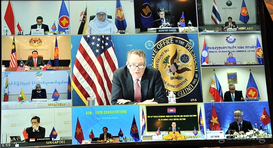 ASEAN – Hoa Kỳ nỗ lực không áp dụng biện pháp hạn chế luồng chu chuyển hàng hóa thiết yếu