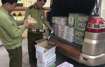 Lạng Sơn: Ngăn chặn 620kg củ cải đã qua sơ chế nhập lậu