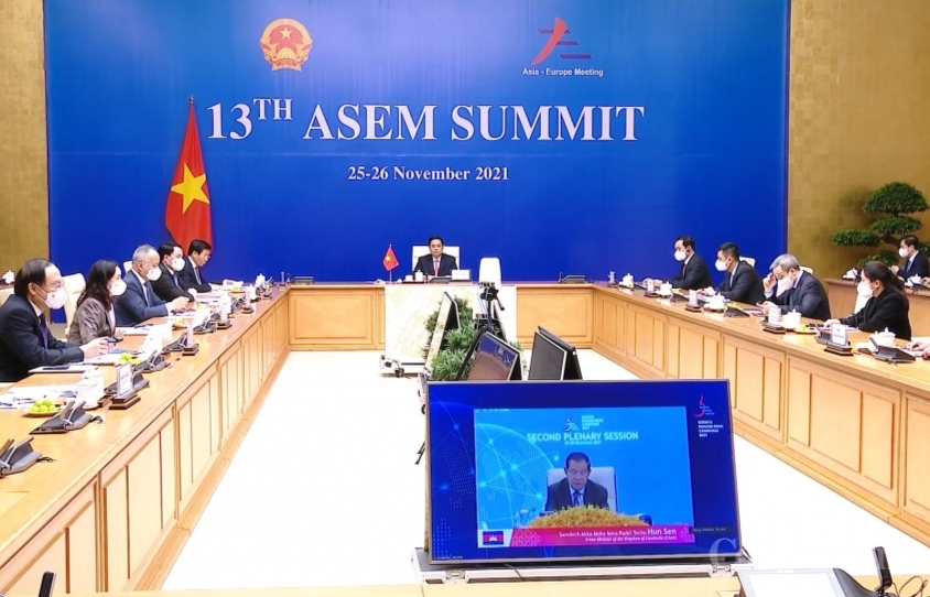 Hội nghị ASEM lần thứ 13: Thủ tướng nêu 4 đề xuất tăng cường hợp tác giữa các nước Á – Âu