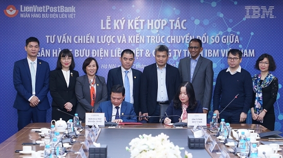 LienVietPostBank hợp tác với IBM đẩy nhanh quá trình chuyển đổi kỹ thuật số