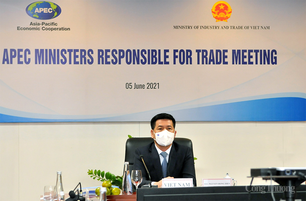 Bộ trưởng Nguyễn Hồng Diên: Cần đảm bảo vận hành hiệu quả, nhịp nhàng chuỗi cung ứng hàng hoá và dịch vụ khu vực APEC