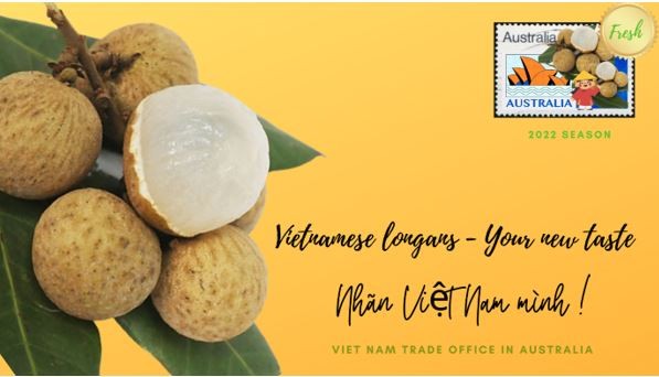 Poster quảng cáo nhãn Việt Nam trên mạng xã hội, định hướng vào các khu vực tiêu thụ tại Úc