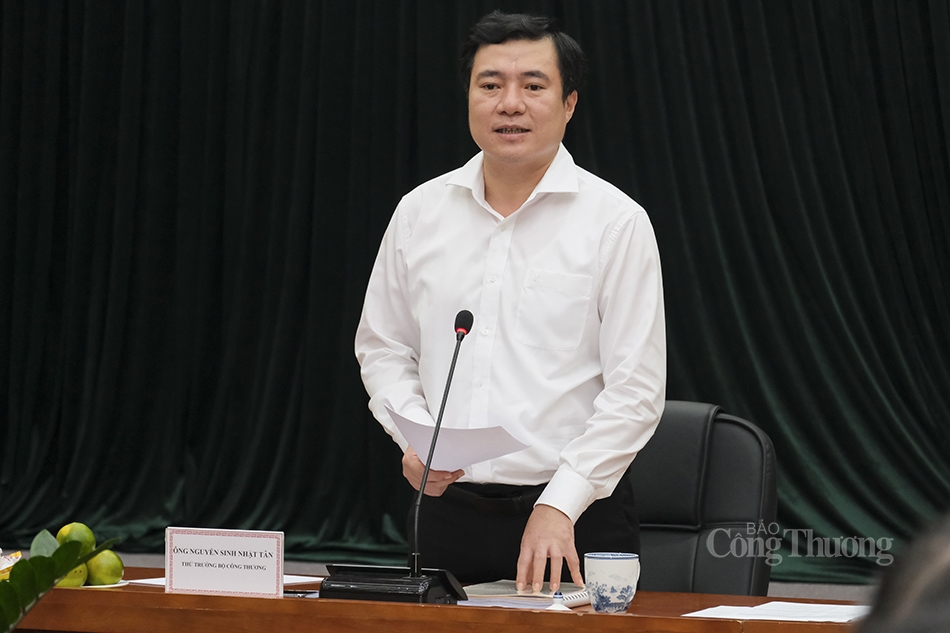 Nguyễn Sinh Nhật Tân - Thứ trưởng Bộ Công Thương - Phó trưởng Ban thường trực Ban soạn thảo dự án Luật
