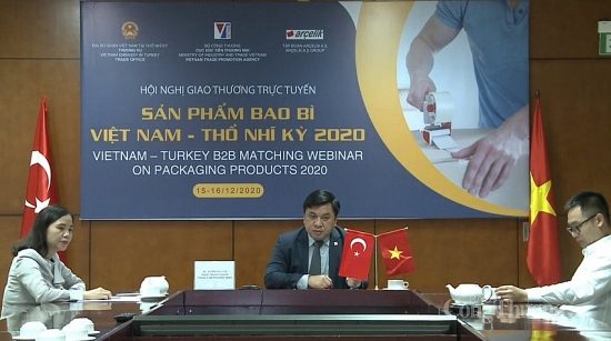 Kết nối doanh nghiệp sản xuất, nhập khẩu bao bì Việt Nam - Thổ Nhĩ Kỳ