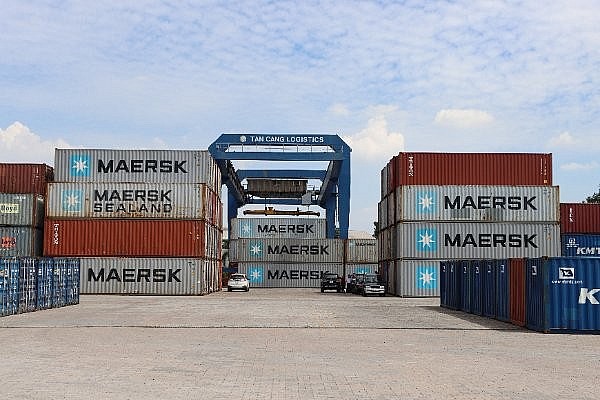 Khương trương dịch vụ khai thác container của hãng tàu Maersk