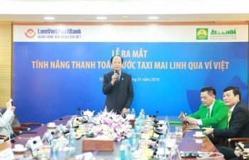 Mai Linh Group hợp tác với LienVietPostBank phát triển thanh toán qua Ví Việt