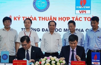 Viện Dầu khí Việt Nam hợp tác toàn diện với Đại học Mỏ - Địa chất