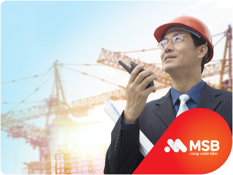 MSB tài trợ vốn cho doanh nghiệp xây dựng đấu thầu trực tiếp gói thầu vốn ngân sách