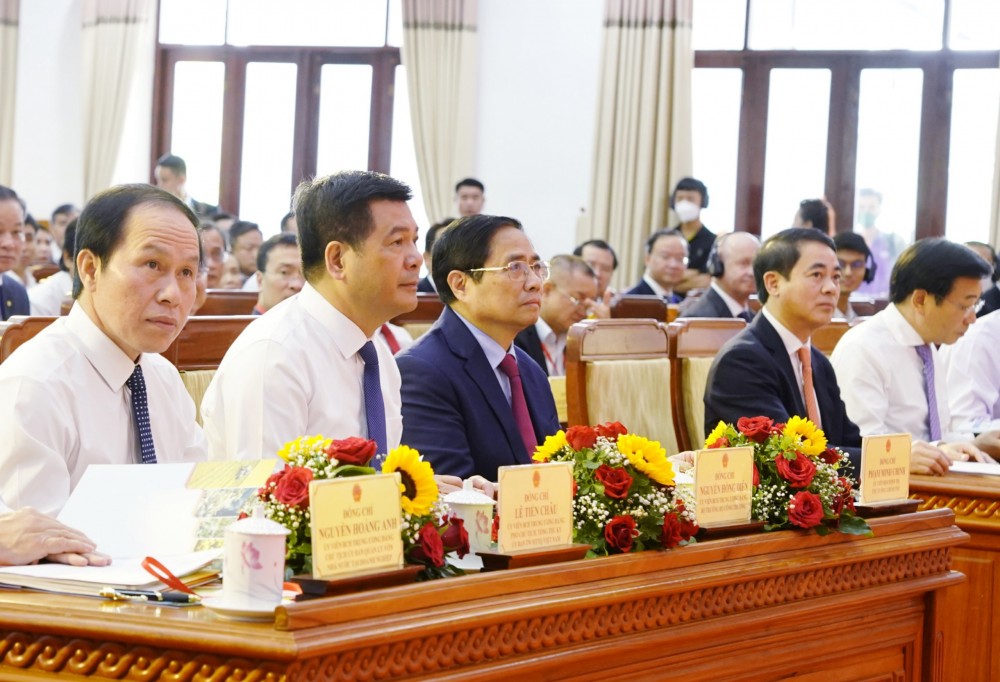 Thủ tướng Phạm Minh Chính dự Hội nghị Xúc tiến đầu tư tại Hậu Giang: Tỉnh xác định công nghiệp là một trong 4 trụ cột phát triển