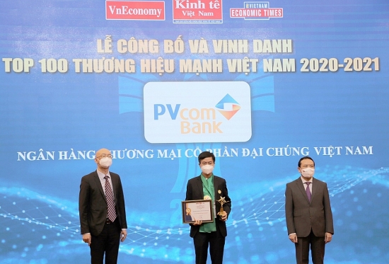 PVcomBank nằm trong Top 100 thương hiệu mạnh Việt Nam