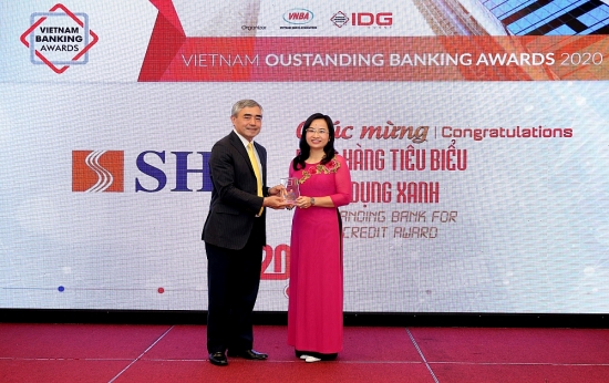 SHB được vinh danh hai giải thưởng tại Lễ trao giải Ngân hàng Việt Nam tiêu biểu 2020