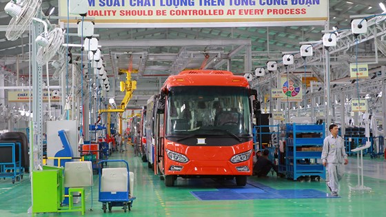 Trường Hải khánh thành nhà máy Bus công suất 20.000 xe/năm