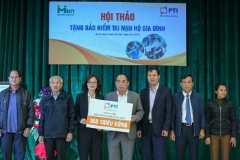 PTI trao tặng 1.500 suất bảo hiểm cho người dân Hà Tĩnh