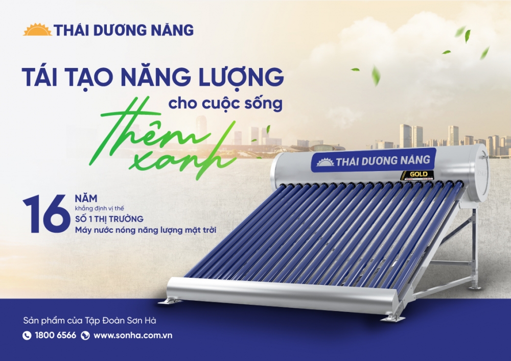 Sơn Hà thay đổi nhận diện thương hiệu mới cho sản phẩm Thái Dương Năng