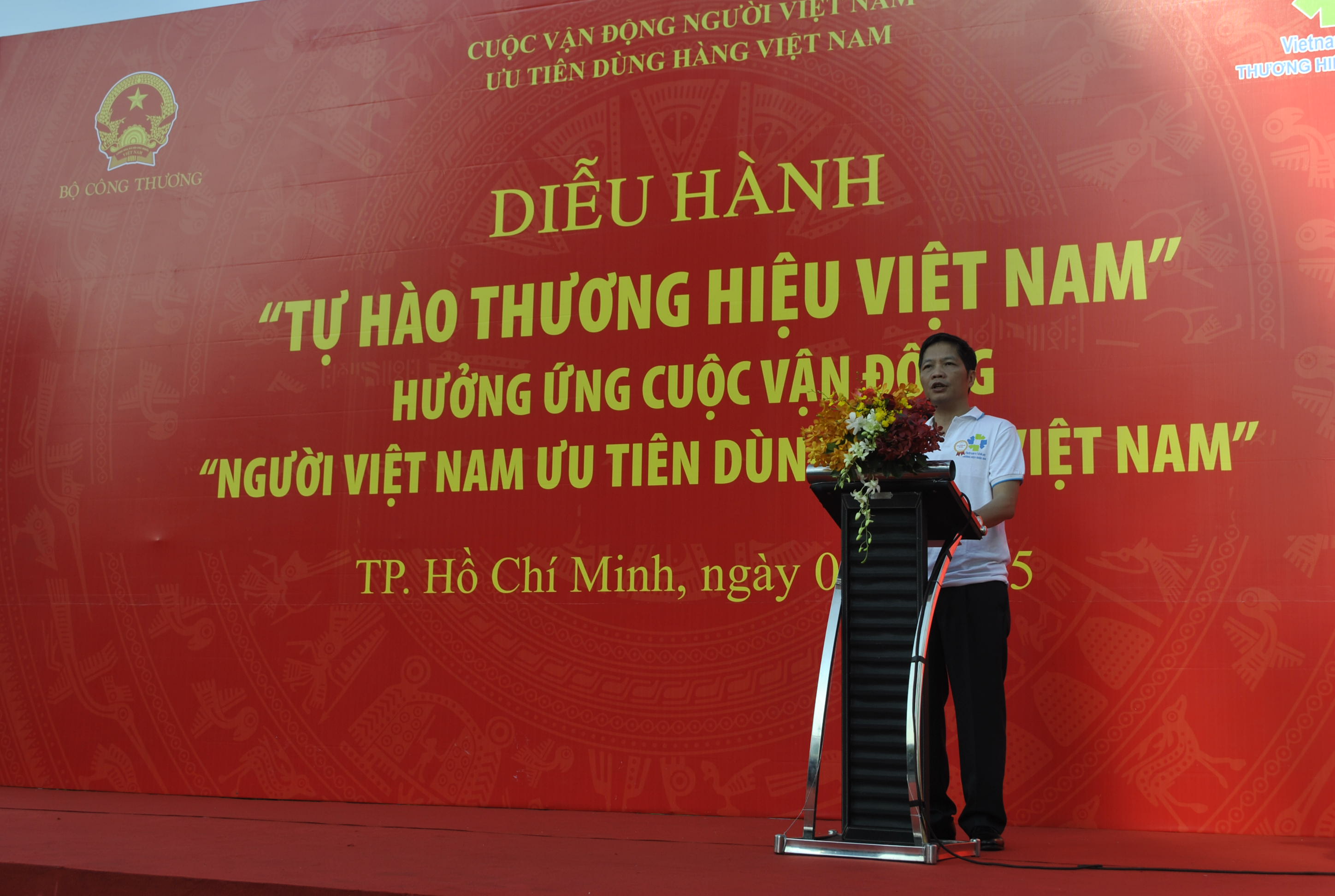 Gần 1.000 người tham gia Diễu hành Tự hào Thương hiệu Việt Nam tại TP.HCM